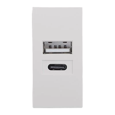 USB A USB C 15W Şarj Cihazı